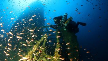 Immersione sul relitto della Amoco Milford Haven